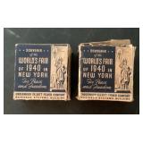 2 Souvenirs of New York 1940 World