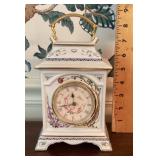 Porcelain clock