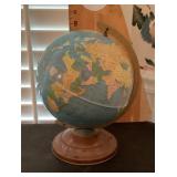 8" tabletop Replogle world globe