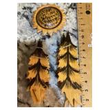 Polish carved wood flower