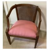 Cane back side chair