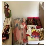 Group of dolls --Poland, etc.