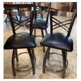3 heavy counter height stools
