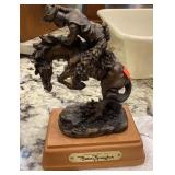 5" resin Remington cowboy figure