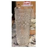 Heavy crystal vase