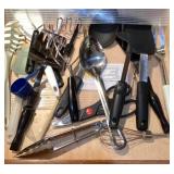 Contents of lower cabinets