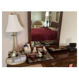 Contents of dresser top