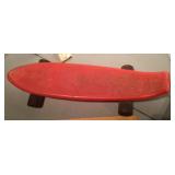 Plastic Continental "Jaws" skateboard