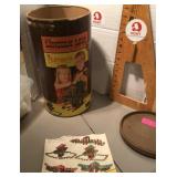 Vintage Lincoln Logs in original container