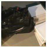 Large lot of 3-ring binders