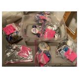 Large collection of buttons and pins