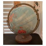 Tabletop Globemaster relief world globe