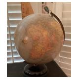 Tabletop Rand McNally world globe