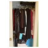 Contents of clothes closet