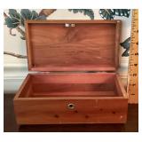 Mini cedar chest box