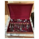 Silverplate and stainless flatware