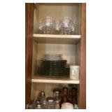 Contents of kitchen cabinet