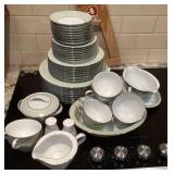 Noritake china--service for 8 "Maureen"