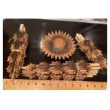 Carved Polish flower