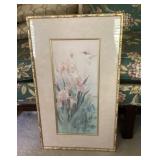 Signed Lena Liu floral print