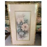 Signed Lena Liu floral print