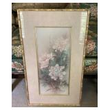 Signed Lena Liu floral print