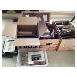 Large group of picture frames