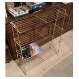 Vintage wire shelf