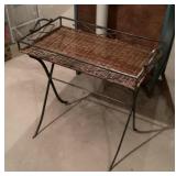 Small folding tea tray