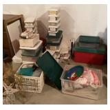 Large lot of home decor, etc.