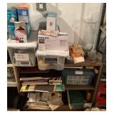 Small shelf and contents