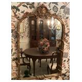 25x42 mirror in ornate frame