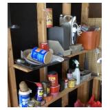 Workshop cleanup in garage