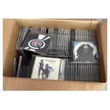 Large box of CDs