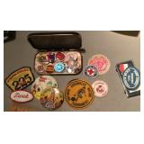 Pinback buttons and patches