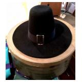 Morris Puritan costume hat Size L