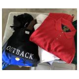 Tote of menï¿½s shirts + ties