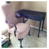 Armchair and small desk