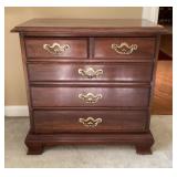 Thomasville cherry wood low chest