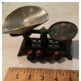 Cast iron toy scale
