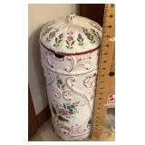 Portugal pottery vessel filled with matches