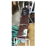 Weight bench plus weights