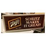 Schlitz beer sign