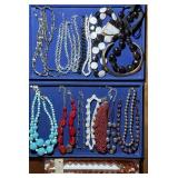 Costume jewelry necklaces