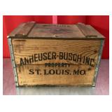 Anheuser Busch Budweiser crate