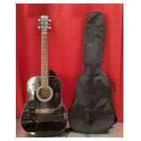 Maestro acoustic guitar with case