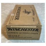 Winchester .45 Colt cowboy Action ammo --full box