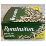 Remington .22 long hollow point ammo --full box