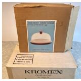 NEW Kromex Chip-N-Dip & NEW cheese dome