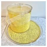 MCM Georges Briard plastic ice bucket & tray